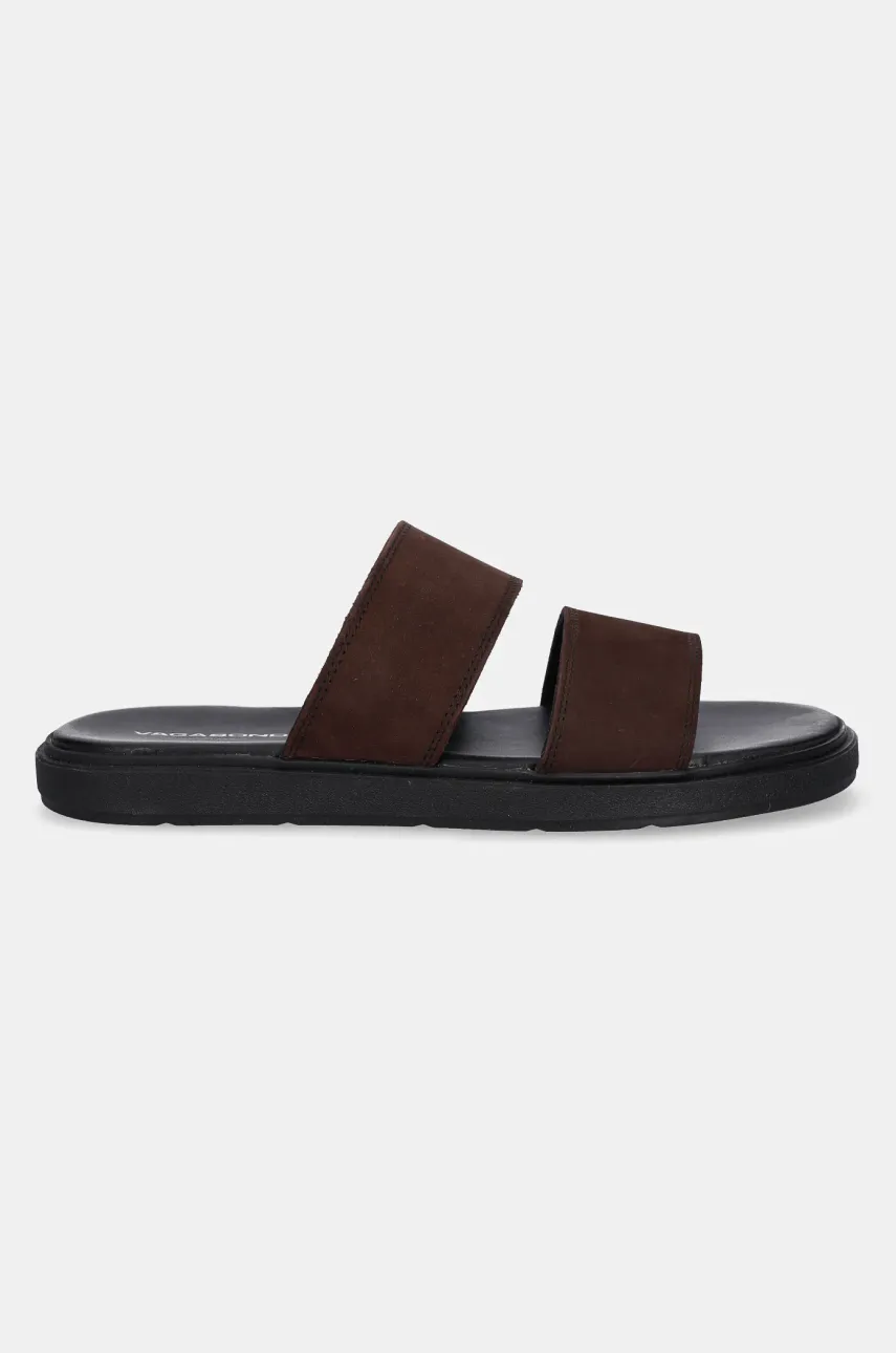 Замшевые шлепанцы Vagabond Shoemakers MASON мужские цвет коричневый 5965-050-35 Замшевые шлепанцы Vagabond Shoemakers MASON мужские цвет коричневый 5965-050-35
