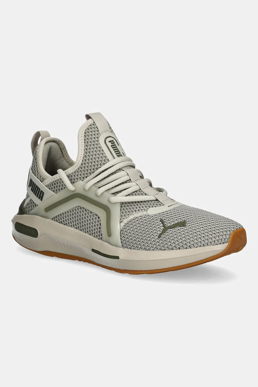 Puma sneakers de alergat Softride Enzo 5 Lyfe bărbați, culoarea verde, 311472 Puma sneakers de alergat Softride Enzo 5 Lyfe bărbați, culoarea verde, 311472