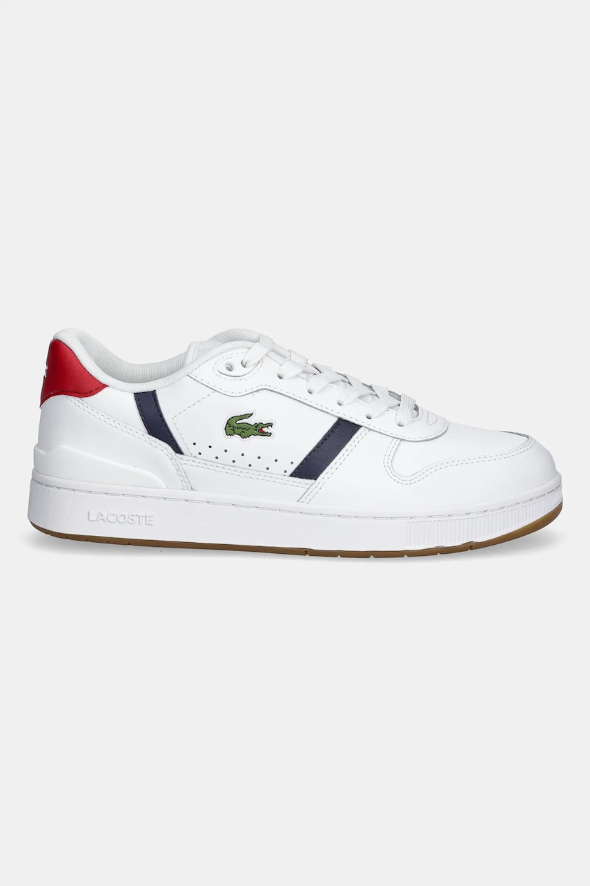 Кроссовки Lacoste T-CLIP цвет белый 48SMA0094 Кроссовки Lacoste T-CLIP цвет белый 48SMA0094