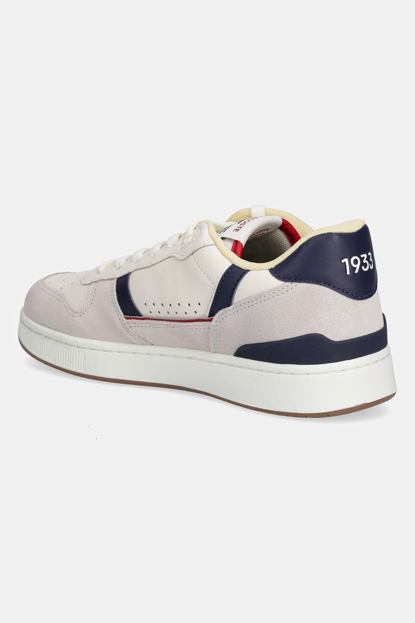 Lacoste bőr sportcipő T-CLIP szürke, 48SMA0103 termék 2. képe