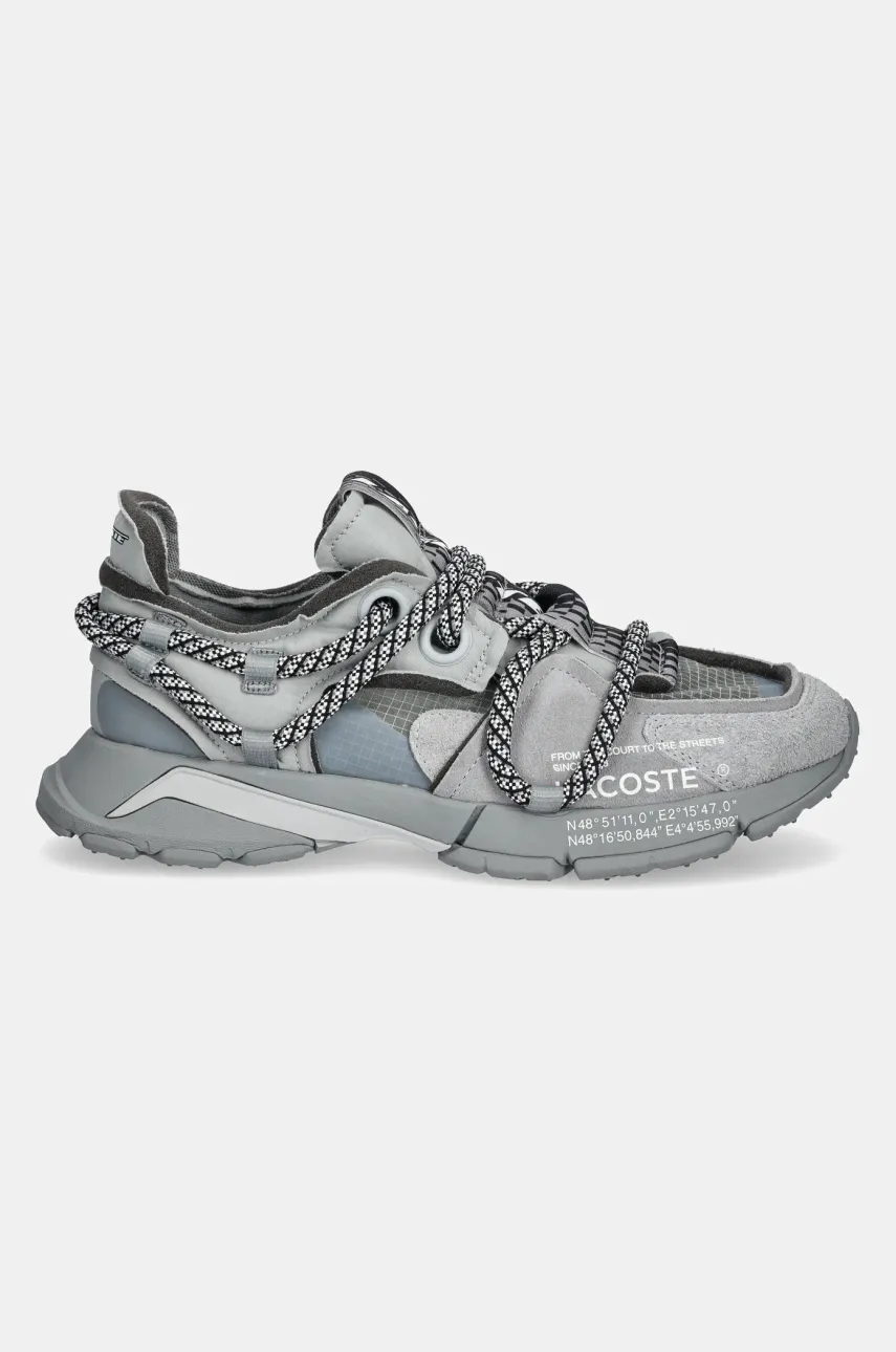 Ботинки Lacoste L003 ACTIVE RUNWAY мужские цвет серый 49SMA0012 Ботинки Lacoste L003 ACTIVE RUNWAY мужские цвет серый 49SMA0012