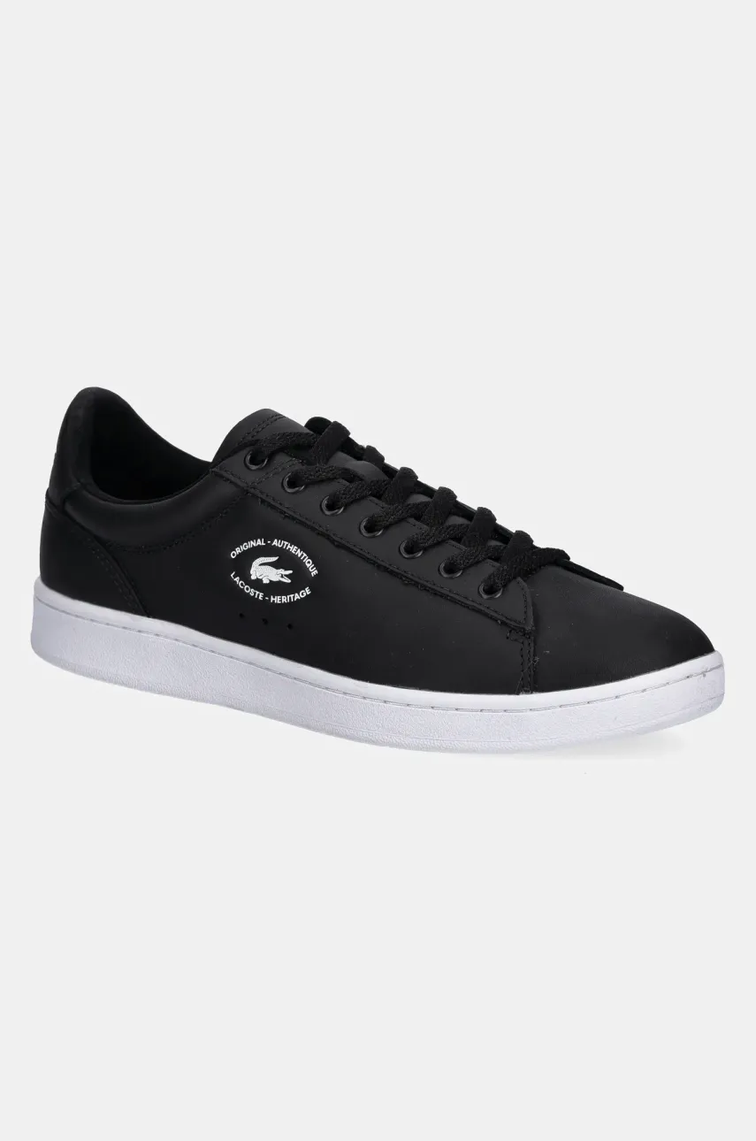 Kožené tenisky Lacoste CARNABY černá barva, 49SMA0032