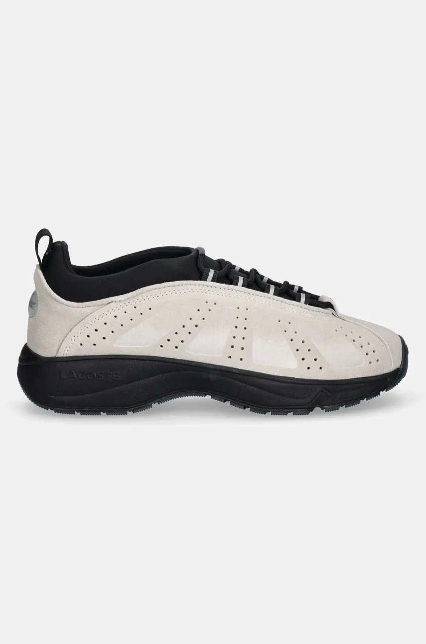Кожаные кроссовки Lacoste AUDYSSOR SLIP-ON мужские цвет бежевый 49SMA0101 Кожаные кроссовки Lacoste AUDYSSOR SLIP-ON мужские цвет бежевый 49SMA0101