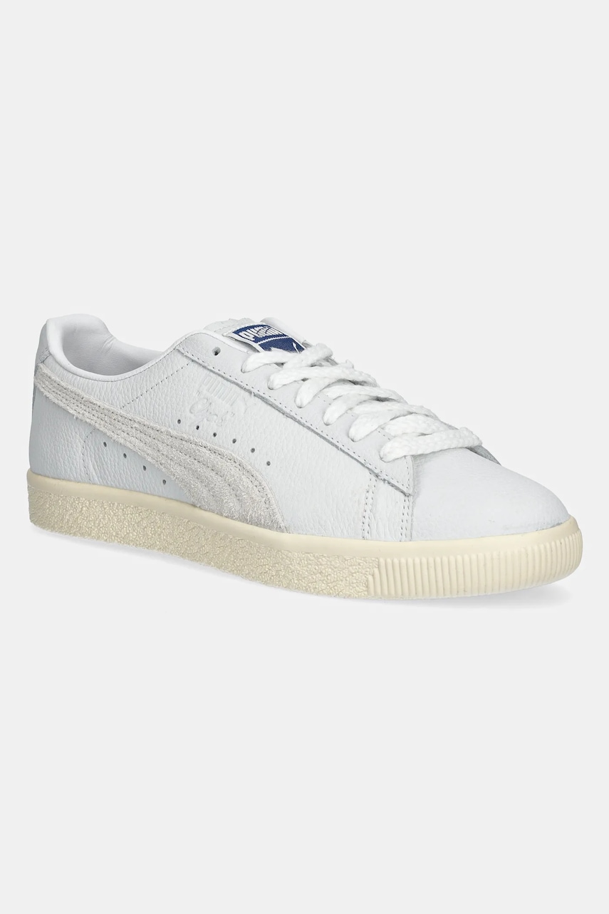 Puma sneakers din piele Clyde Laundry Boys II culoarea gri, 401043