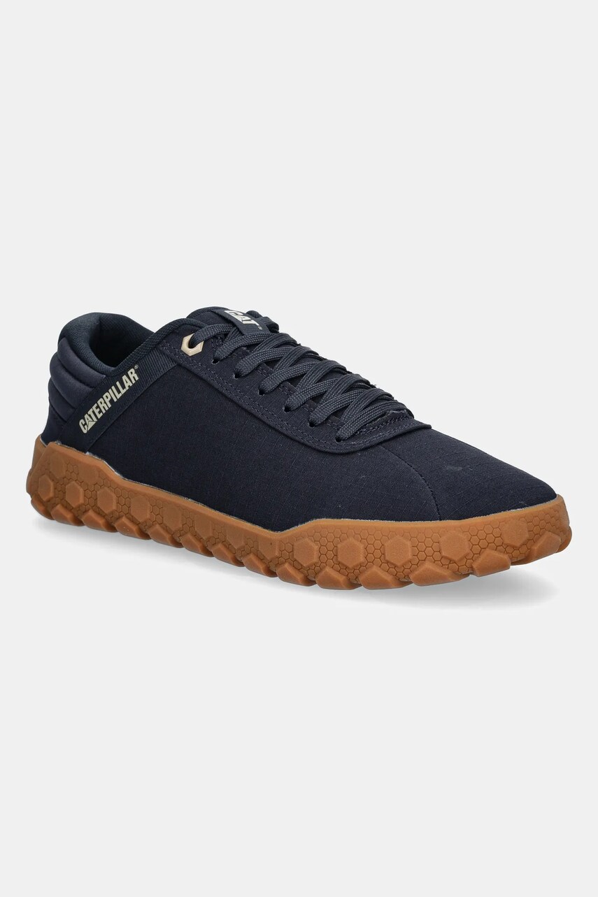Caterpillar sneakers HEX + CANVAS barbati, culoarea albastru marin, P726264 Caterpillar sneakers HEX + CANVAS barbati, culoarea albastru marin, P726264