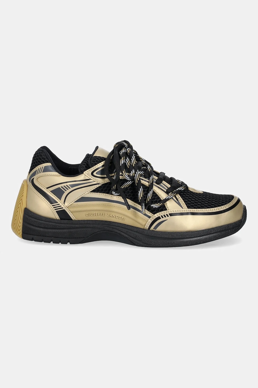 Кроссовки Giuseppe Zanotti GZ Trail мужские цвет золотой RM50008.009 Кроссовки Giuseppe Zanotti GZ Trail мужские цвет золотой RM50008.009