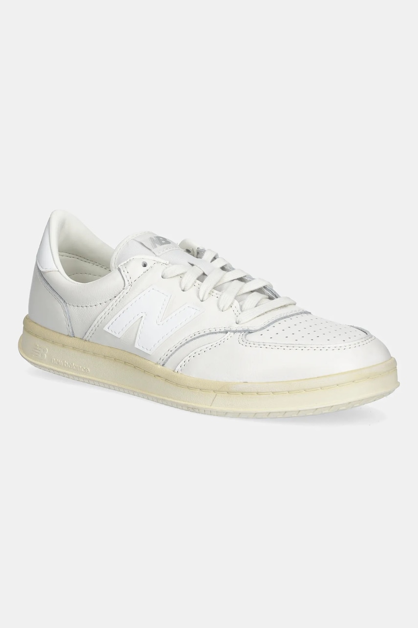 New Balance sneakers din piele CT500 culoarea alb, CT500WL