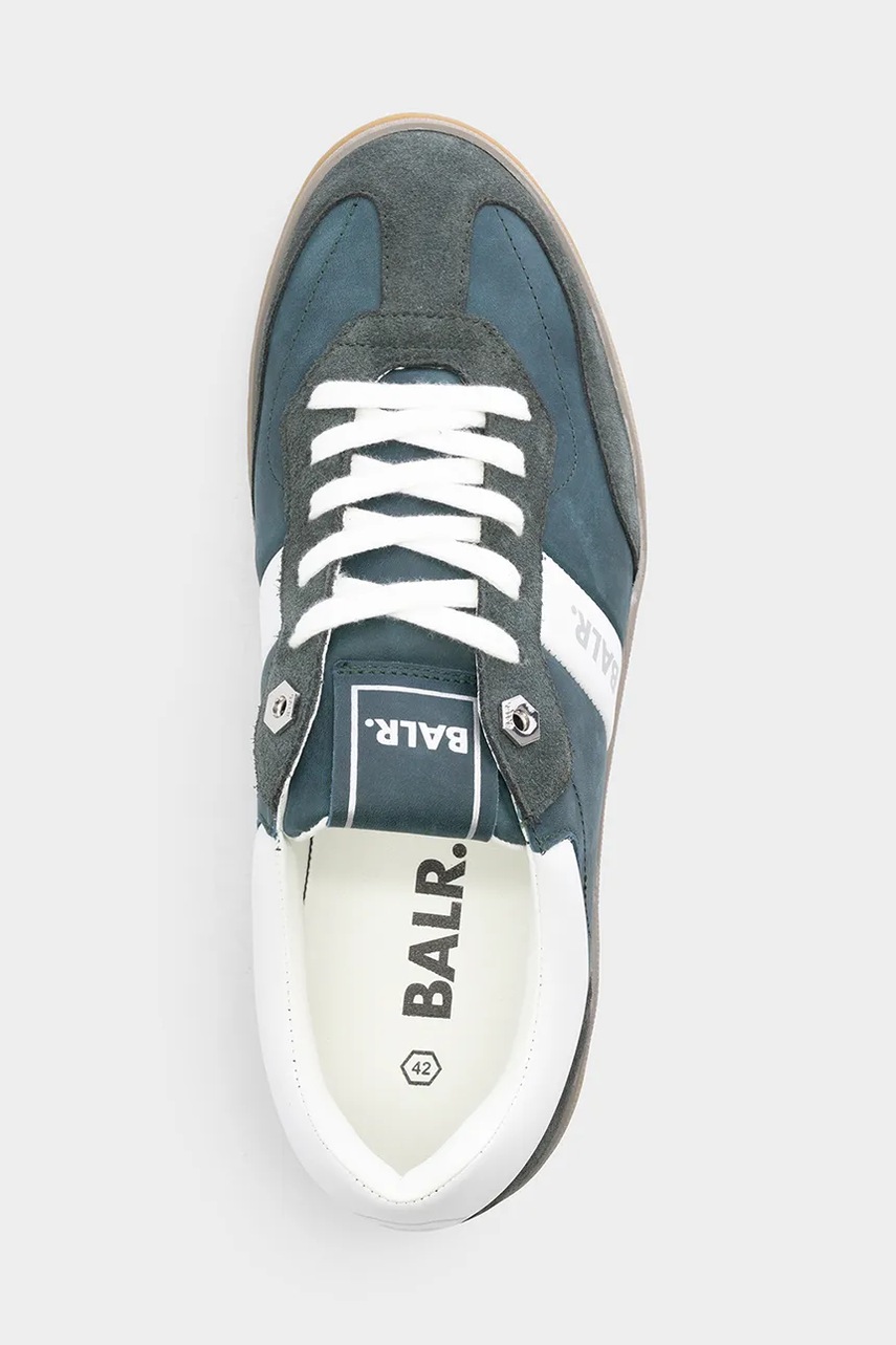 Δερμάτινα αθλητικά παπούτσια BALR. London Classic χρώμα: πράσινο, B1511.1049 φωτογραφία