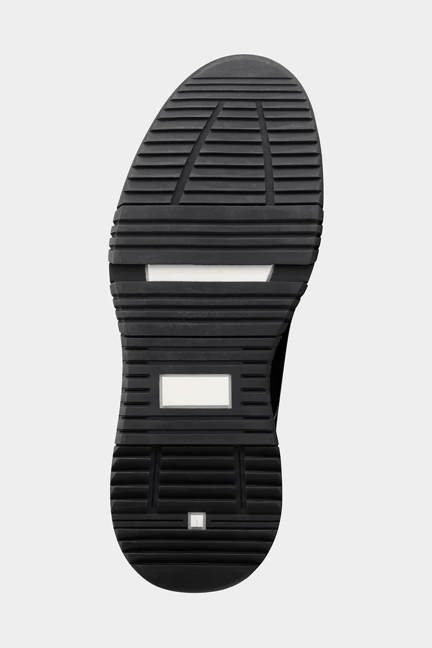 Δερμάτινα αθλητικά παπούτσια BALR. Chunky Football χρώμα: μαύρο, B1511.1054 φωτογραφία