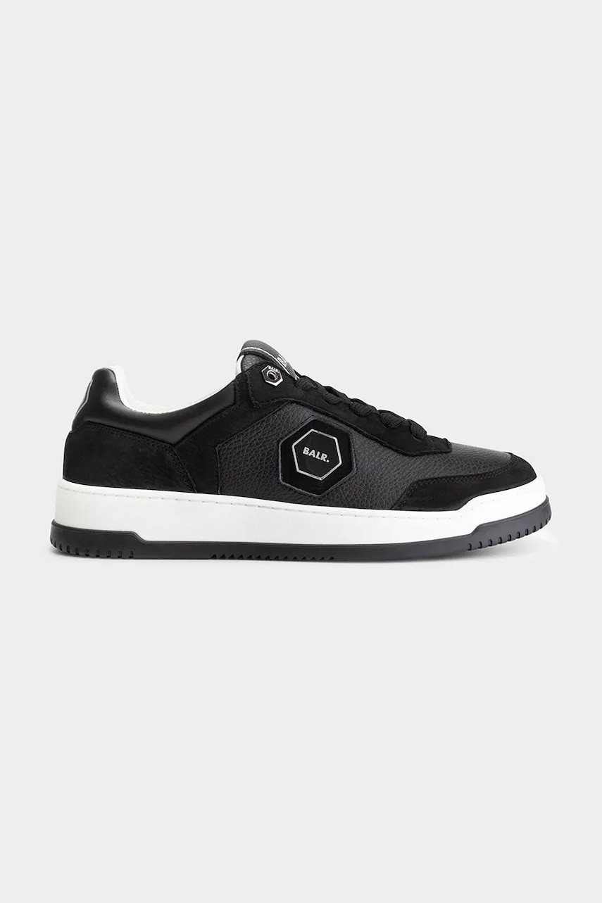 BALR. sneakers din piele Low Myth culoarea negru, B1511.1055