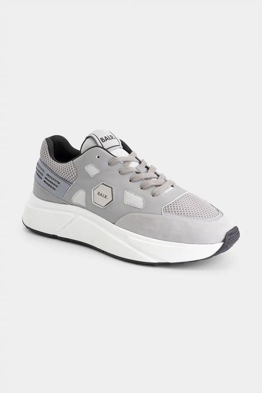 Αθλητικά BALR. Hexline Mesh χρώμα: γκρι, B1513.1028 φωτογραφία