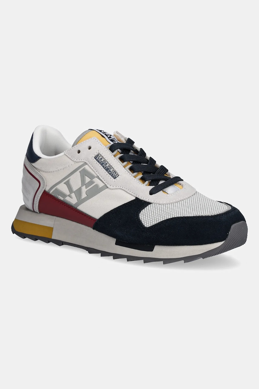 Napapijri sneakers VIRTUS bărbați, culoarea gri, NP0A4IQH.01A Napapijri sneakers VIRTUS bărbați, culoarea gri, NP0A4IQH.01A