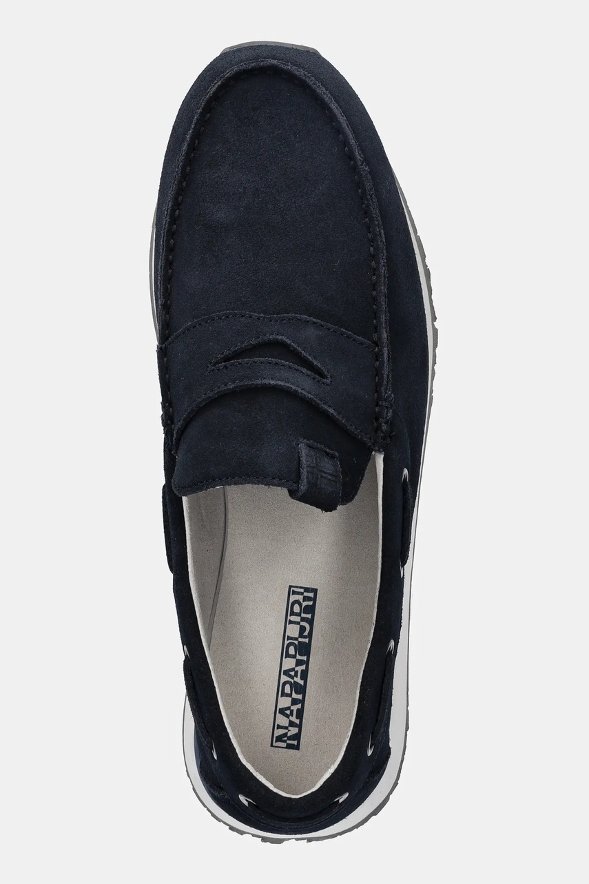 Μοκασίνια σουέτ Napapijri SHARD χρώμα: ναυτικό μπλε, NP0A4IQT.176 φωτογραφία