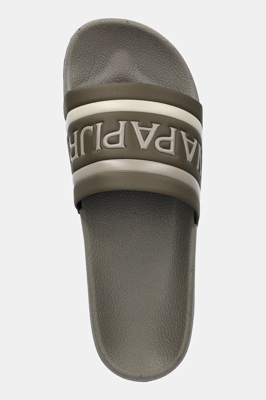 Παντόφλες Napapijri STREAM χρώμα: πράσινο, NP0A4IQV.GF2 φωτογραφία