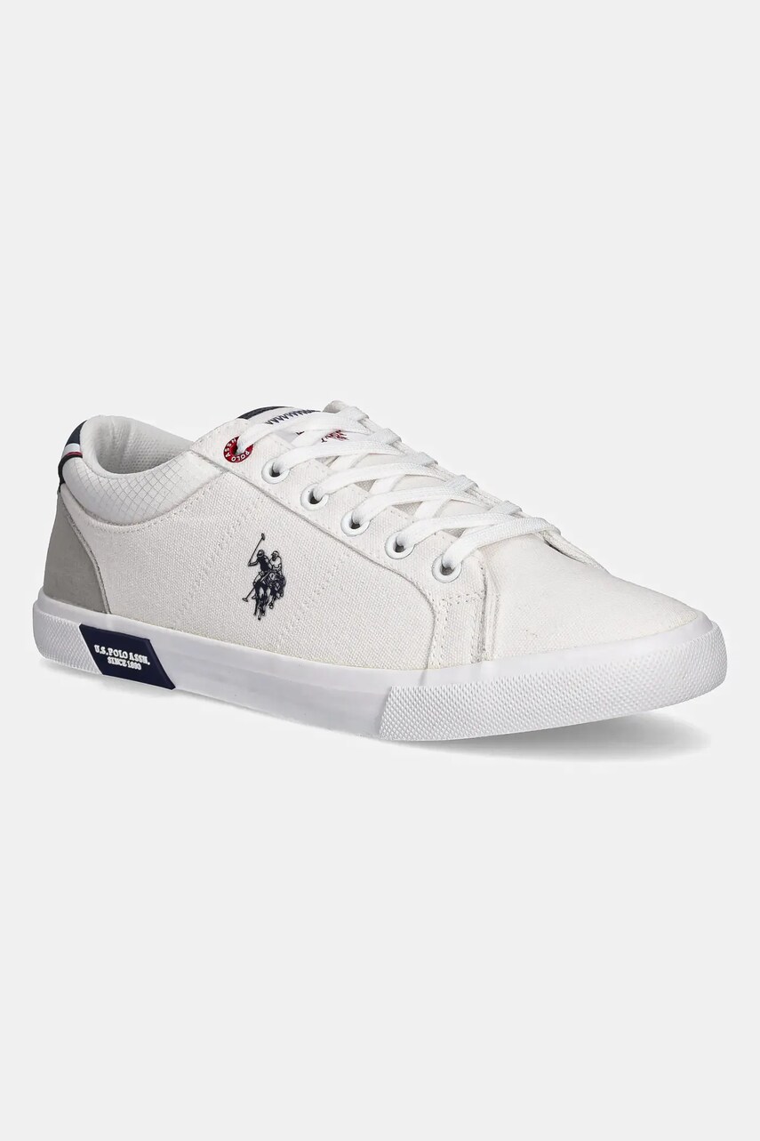 U.S. Polo Assn. teniși BASTER culoarea alb BASTER001M/5TH3