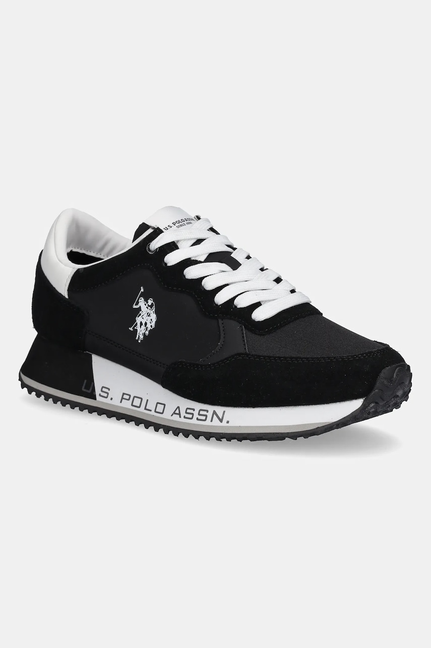 U.S. Polo Assn. sneakers CLEEF bărbați, culoarea negru, CLEEF006M/5NS1