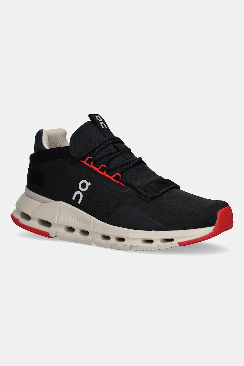 ON running sneakers de alergat Cloudnova 2 culoarea negru, 3ME30213185 ON running sneakers de alergat Cloudnova 2 culoarea negru, 3ME30213185