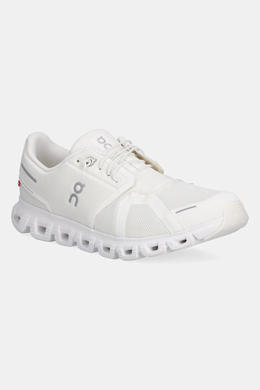 On sneakers Cloud 6 culoarea alb, 3MF10071200