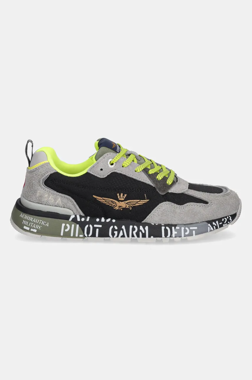 Кроссовки Aeronautica Militare SC276CT3546 мужские цвет серый SC276CT3546 Кроссовки Aeronautica Militare SC276CT3546 мужские цвет серый SC276CT3546