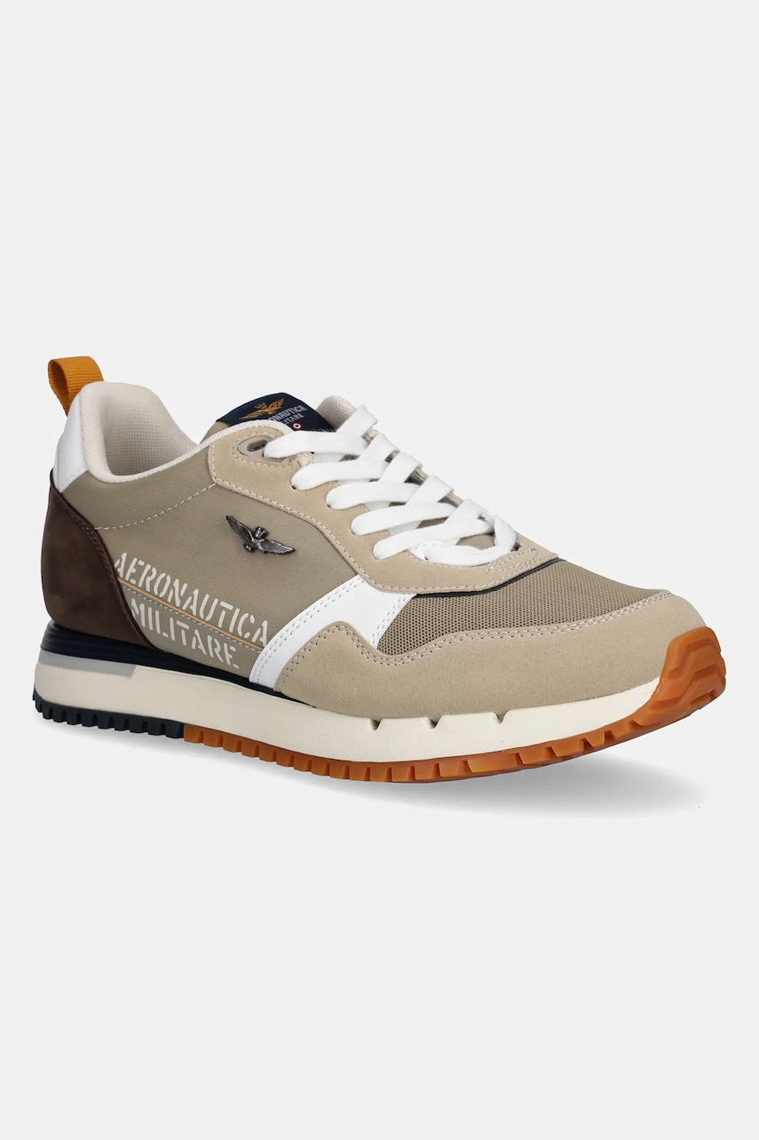 Aeronautica Militare sneakers SC283CT3544 culoarea bej, SC283CT3544