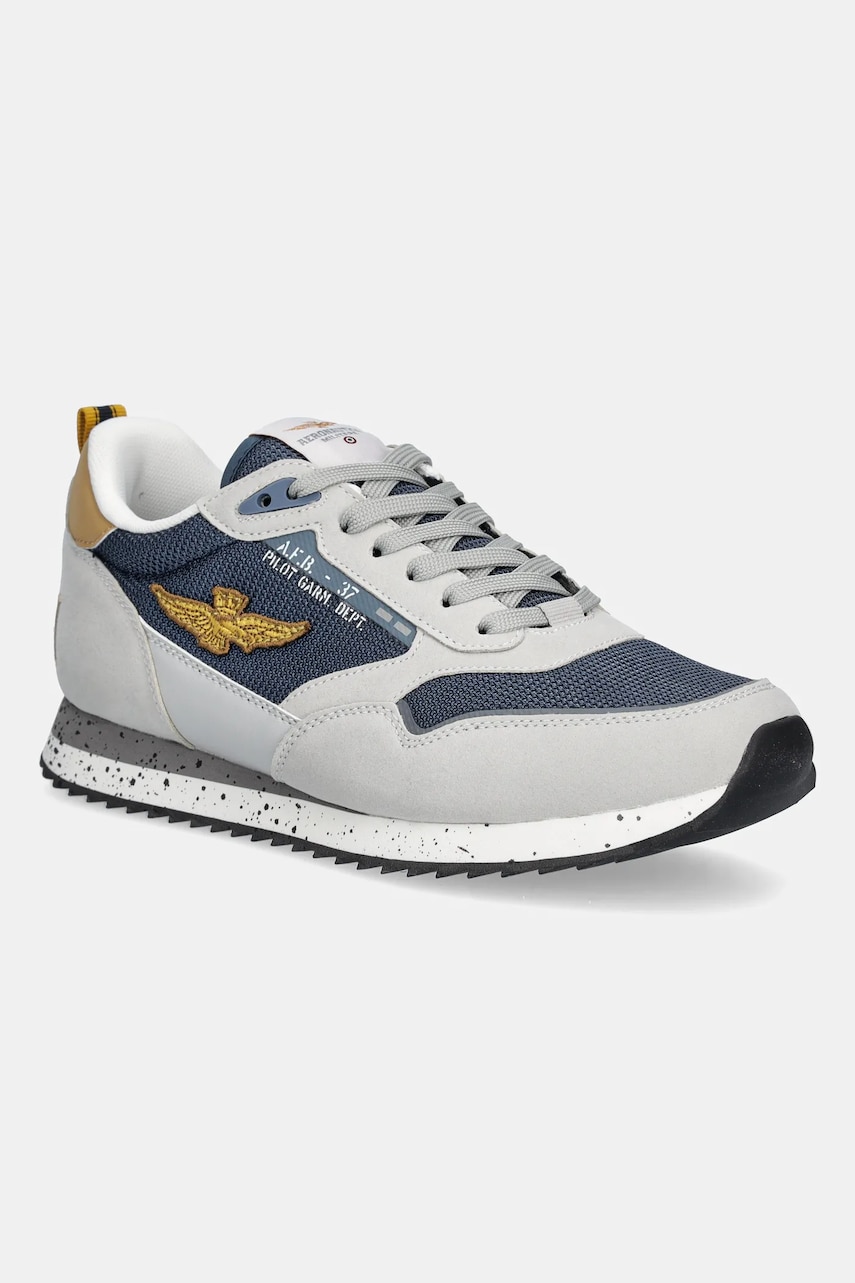 Aeronautica Militare sneakers SC288CT3545 bărbați, culoarea gri, SC288CT3545 Aeronautica Militare sneakers SC288CT3545 bărbați, culoarea gri, SC288CT3545