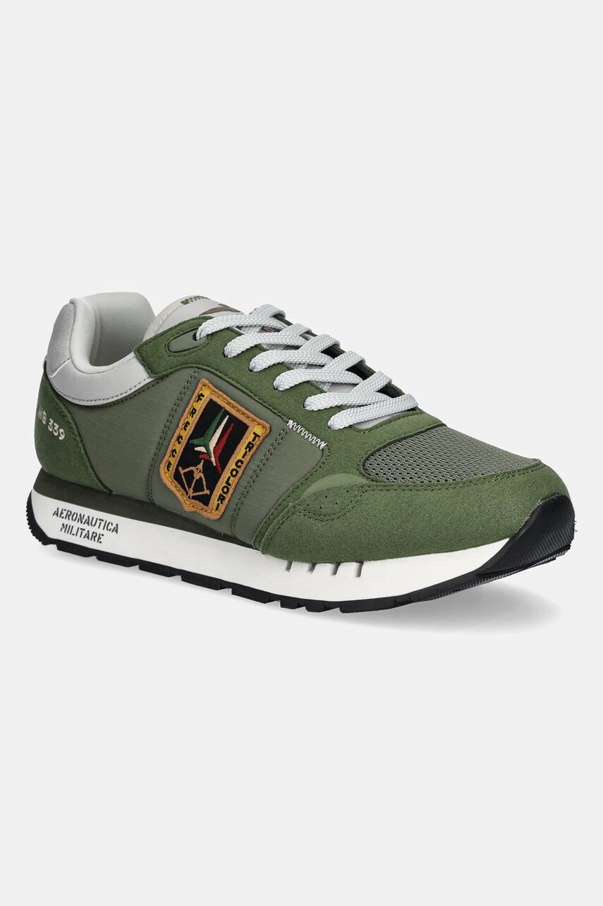 Aeronautica Militare Adidasi SC292CT3331 barbati, culoarea verde, SC292CT3331