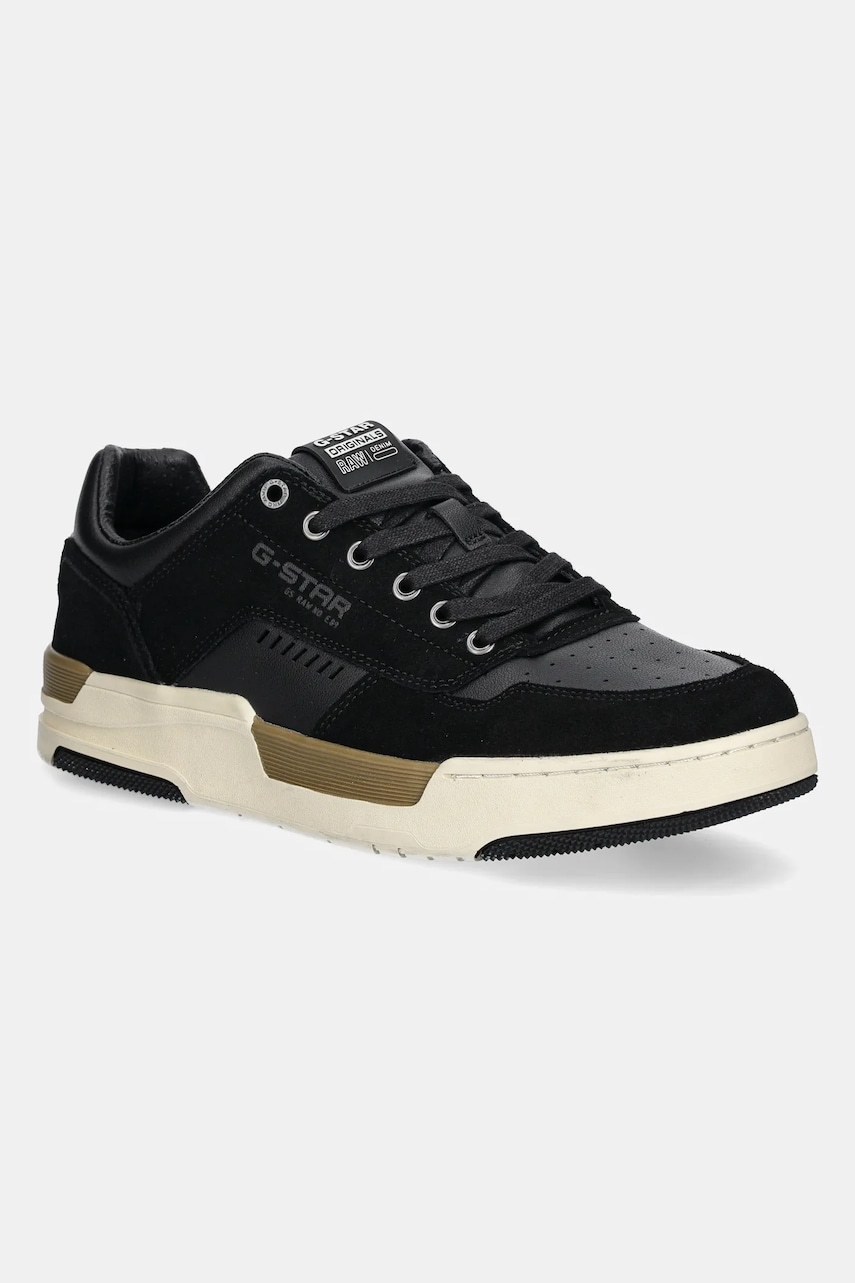 G-Star sneakers din piele RINE BSC M bărbați, culoarea negru, D27381.990