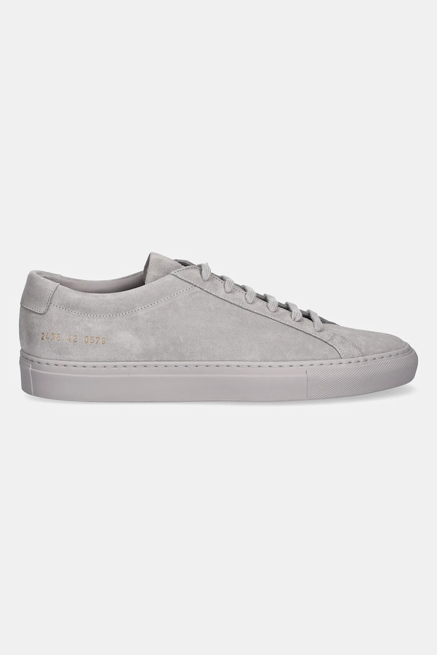 Замшевые кроссовки Common Projects Achilles Tonal Suede мужские цвет серый 2478 Замшевые кроссовки Common Projects Achilles Tonal Suede мужские цвет серый 2478