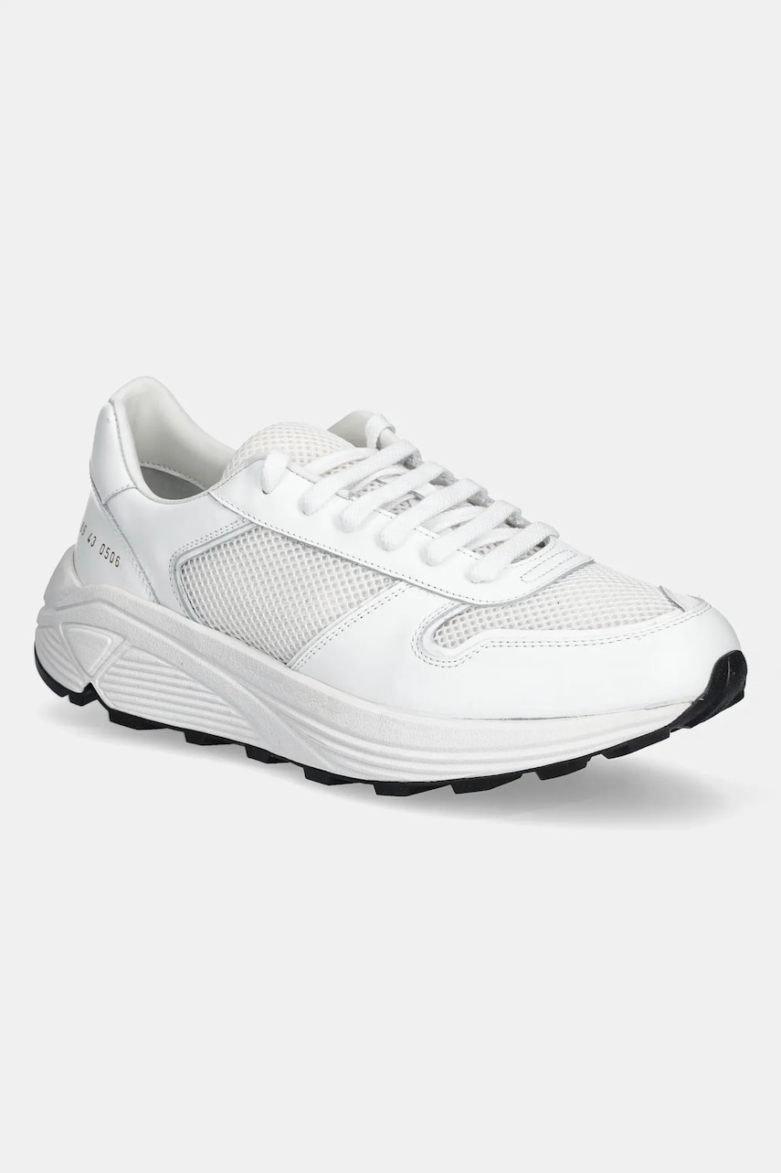 Common Projects sneakers Premium Runner In Mesh culoarea alb, 2489 Common Projects sneakers Premium Runner In Mesh culoarea alb, 2489