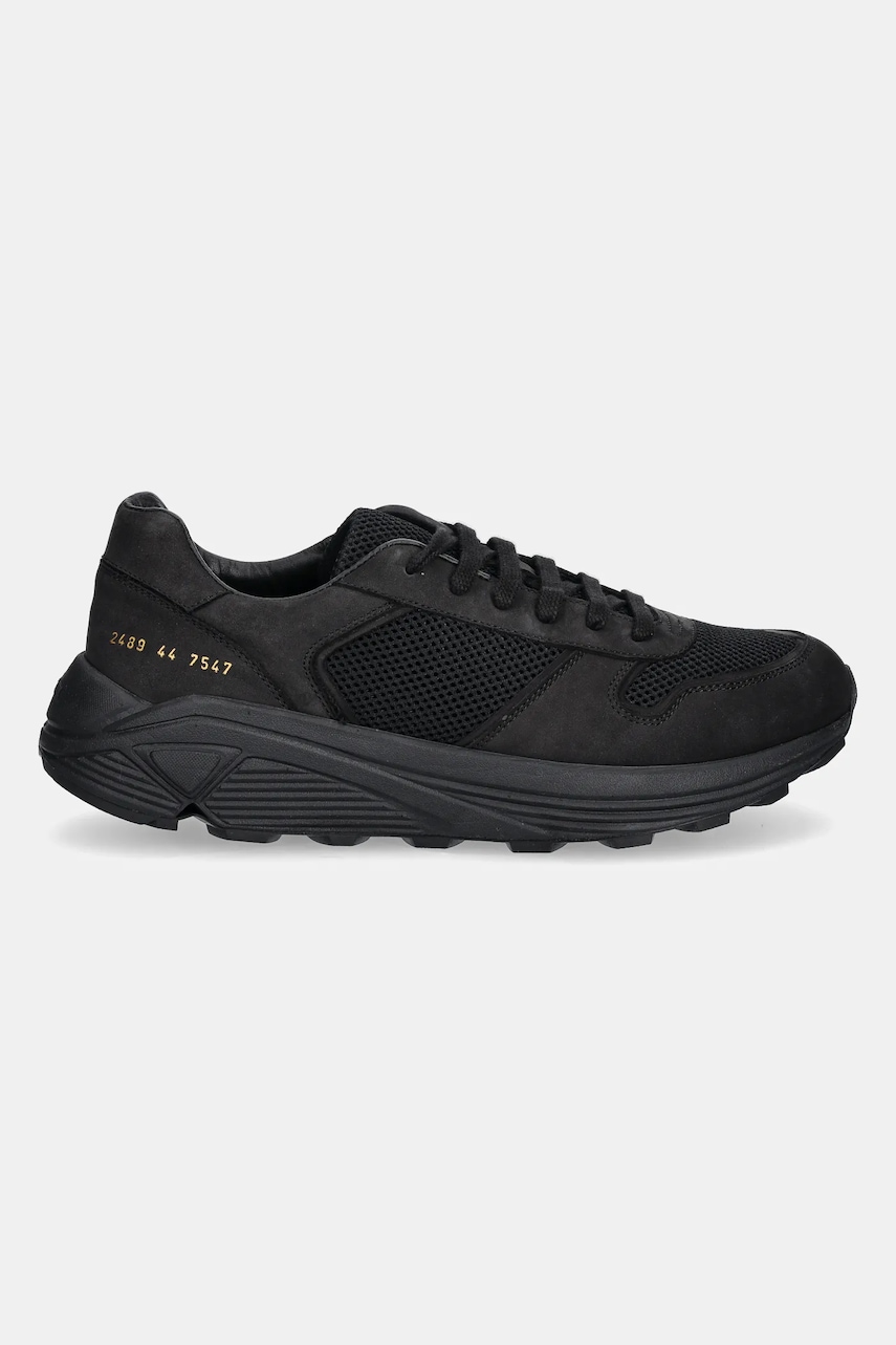 Кроссовки Common Projects Premium Runner In Mesh мужские цвет чёрный 2489 Кроссовки Common Projects Premium Runner In Mesh мужские цвет чёрный 2489