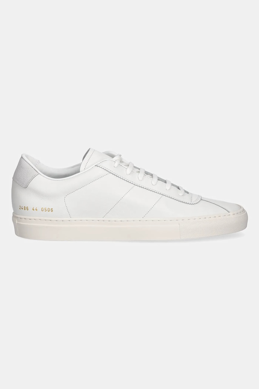 Кожаные кроссовки Common Projects Tennis Classic мужские цвет белый 2486 Кожаные кроссовки Common Projects Tennis Classic мужские цвет белый 2486