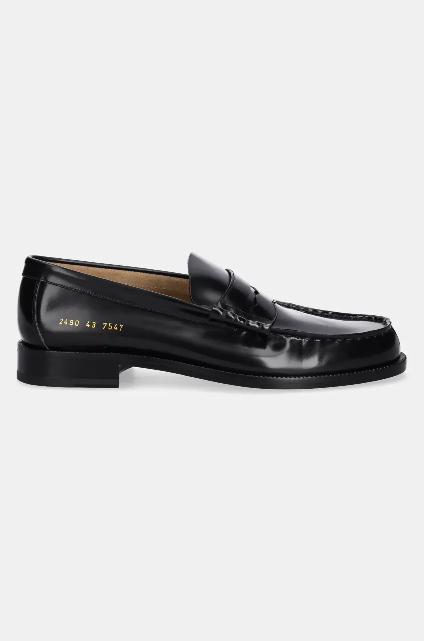 Кожаные мокасины Common Projects Loafer мужские цвет чёрный 2490 Кожаные мокасины Common Projects Loafer мужские цвет чёрный 2490