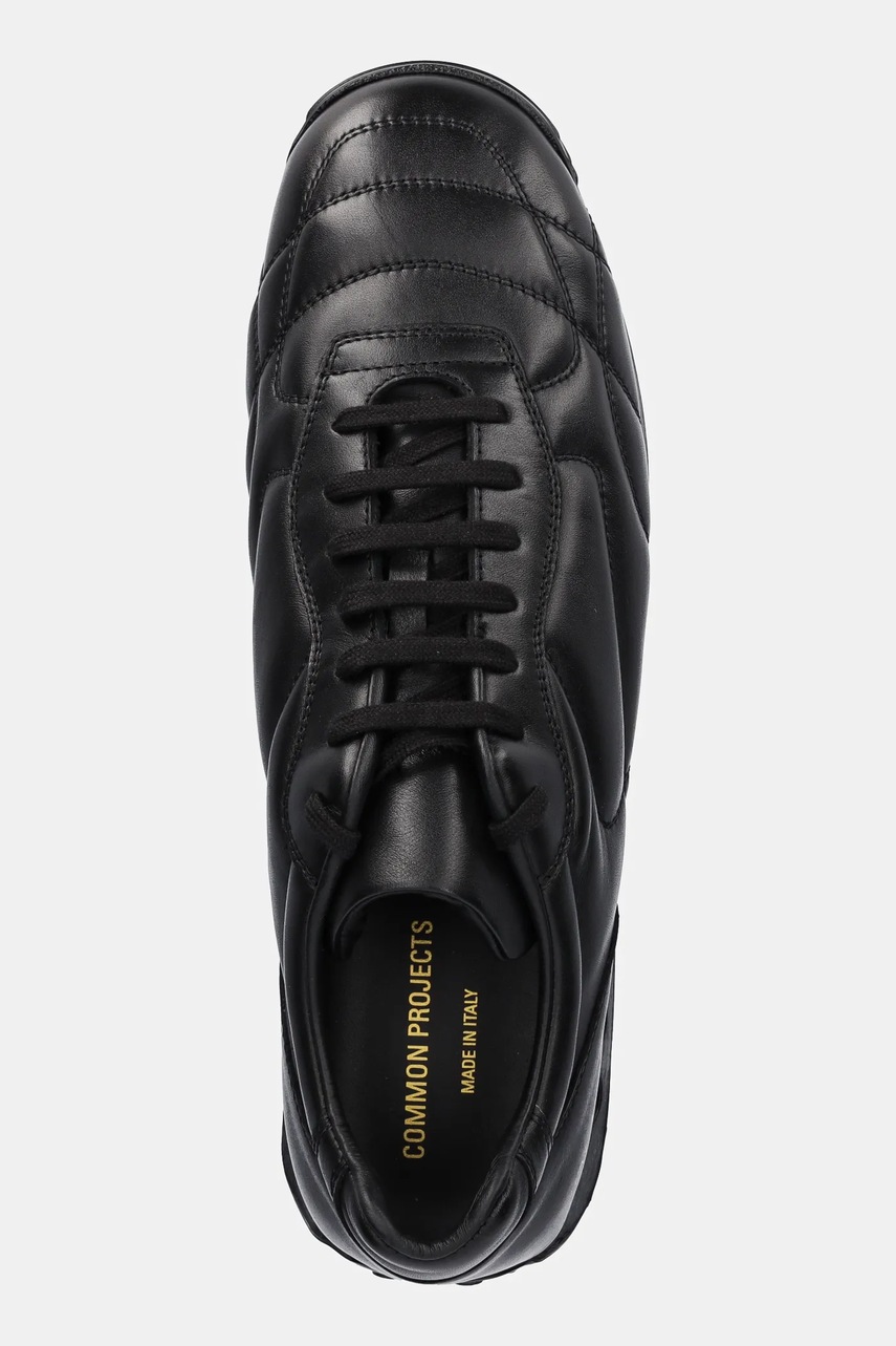 Δερμάτινα αθλητικά παπούτσια Common Projects Soccer Shoe χρώμα: μαύρο, 2497 φωτογραφία