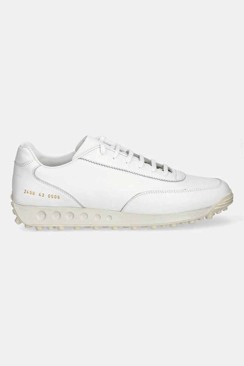 Кожаные кроссовки Common Projects New Track мужские цвет белый 2498 Кожаные кроссовки Common Projects New Track мужские цвет белый 2498