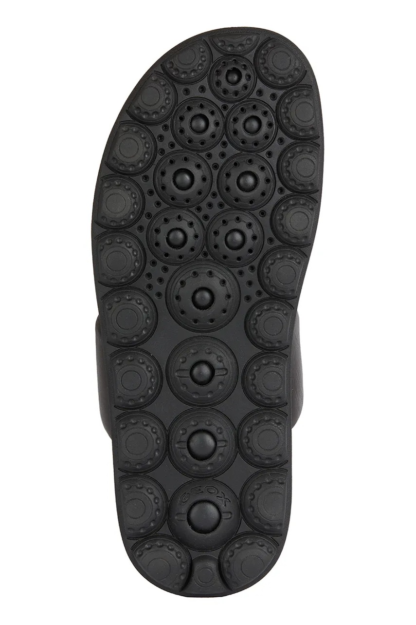 Δερμάτινες παντόφλες Geox U SPHERICA EC6 χρώμα: καφέ, U45GWA 00085 C6006 φωτογραφία