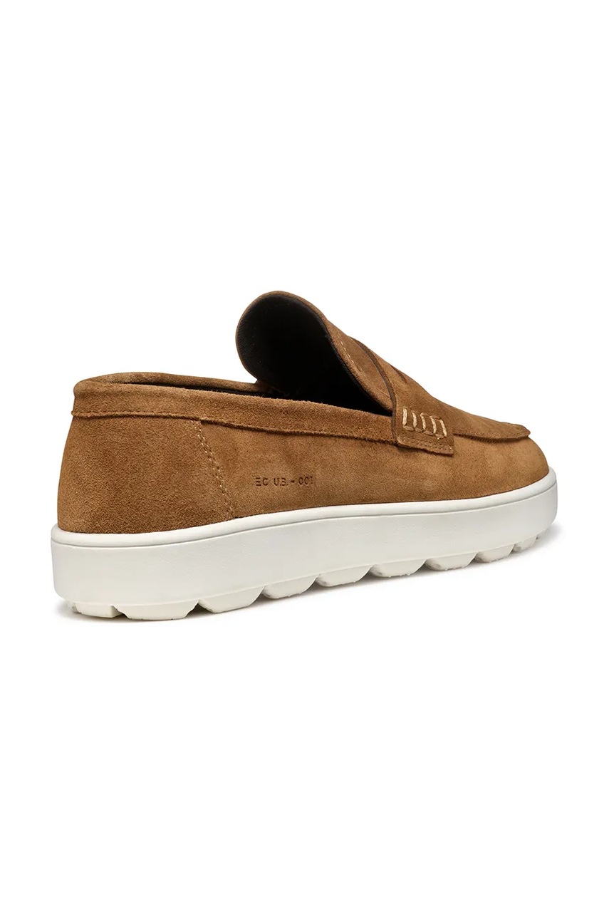 Geox velúr mokaszin U SPHERICA ECUB-1 barna, férfi, U55GPD 00022 C6018 termék 2. képe