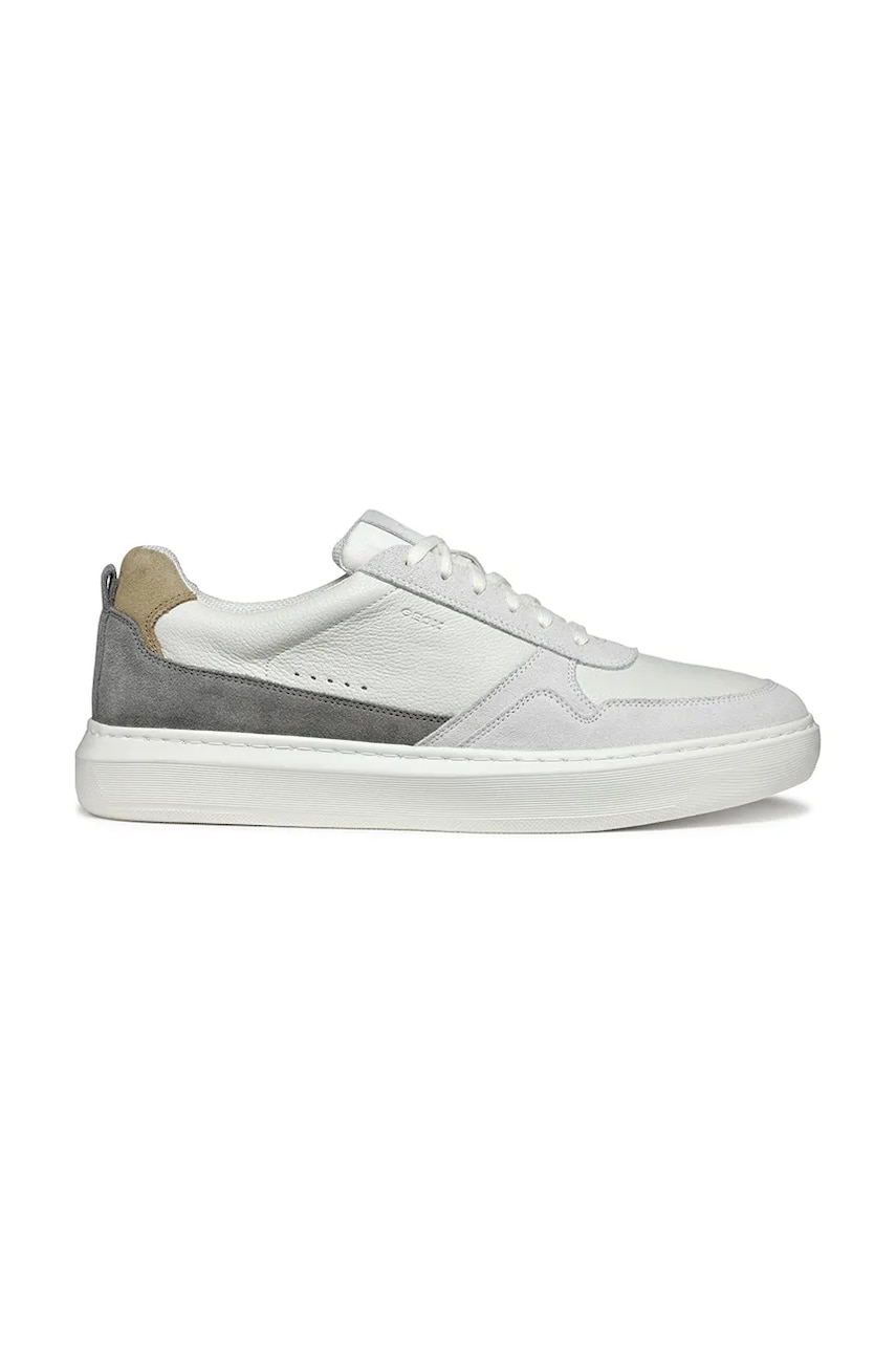 Geox sneakers U DEIVEN barbati, culoarea alb, U465WA 02247 C1Q9A