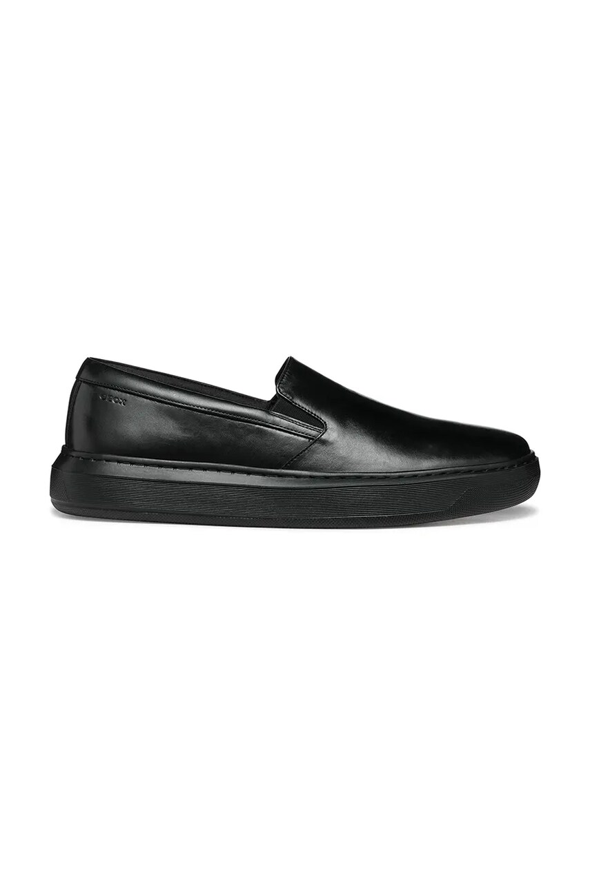 Geox tenisi de piele U DEIVEN culoarea negru, U555WB 00043 C9999