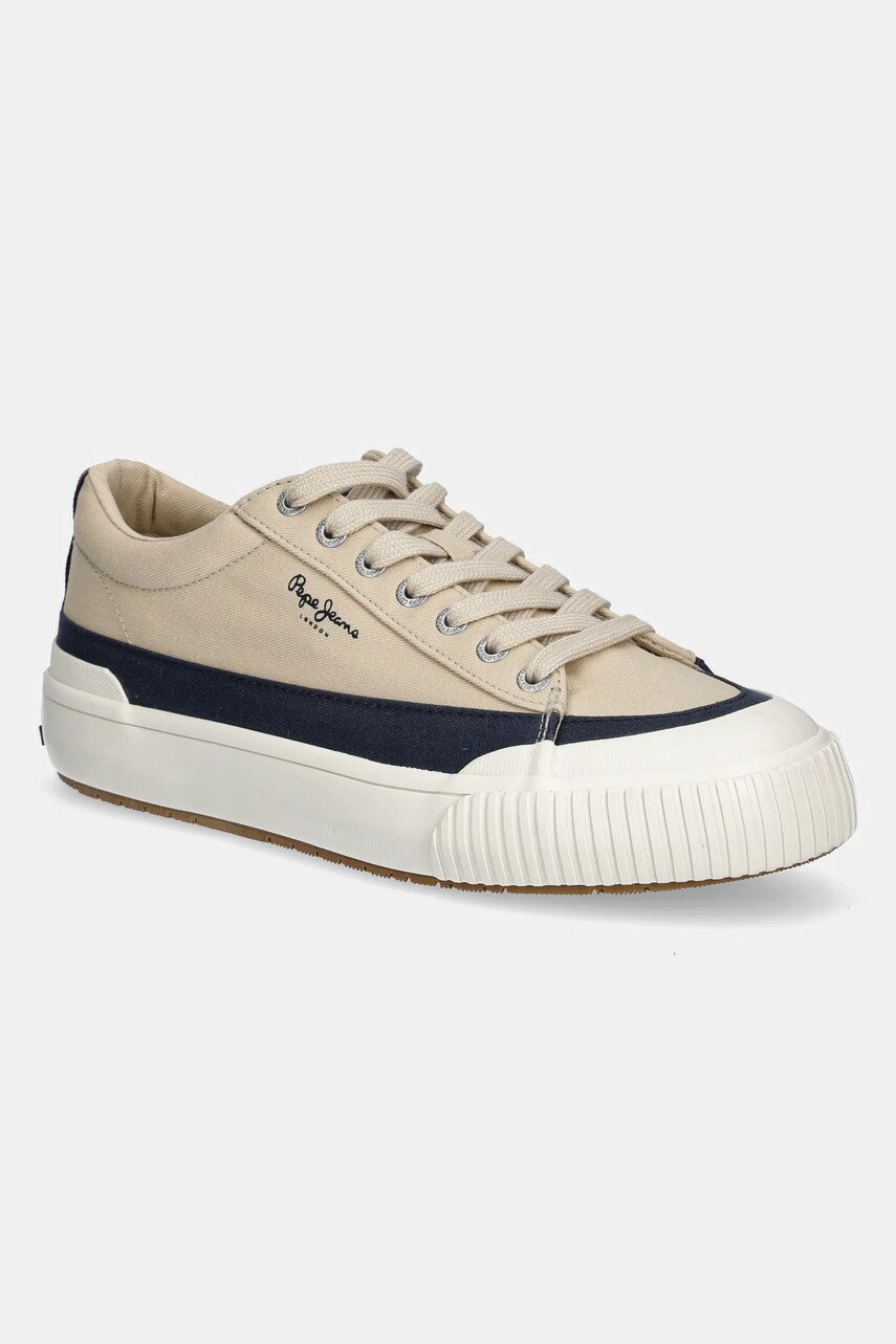 Pepe Jeans tenisi BEN WASH M culoarea bej, PMS31075