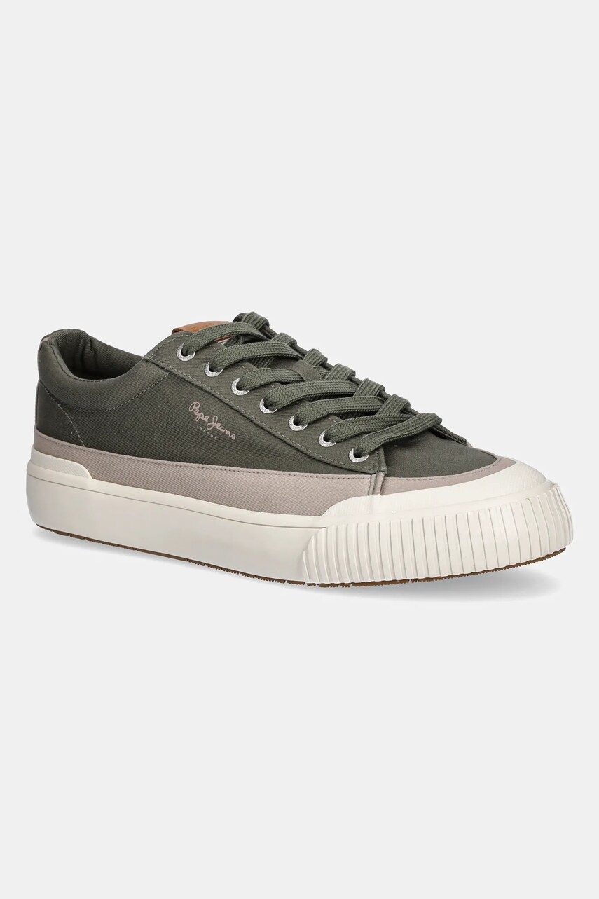 Pepe Jeans tenisi BEN WASH M culoarea verde, PMS31075