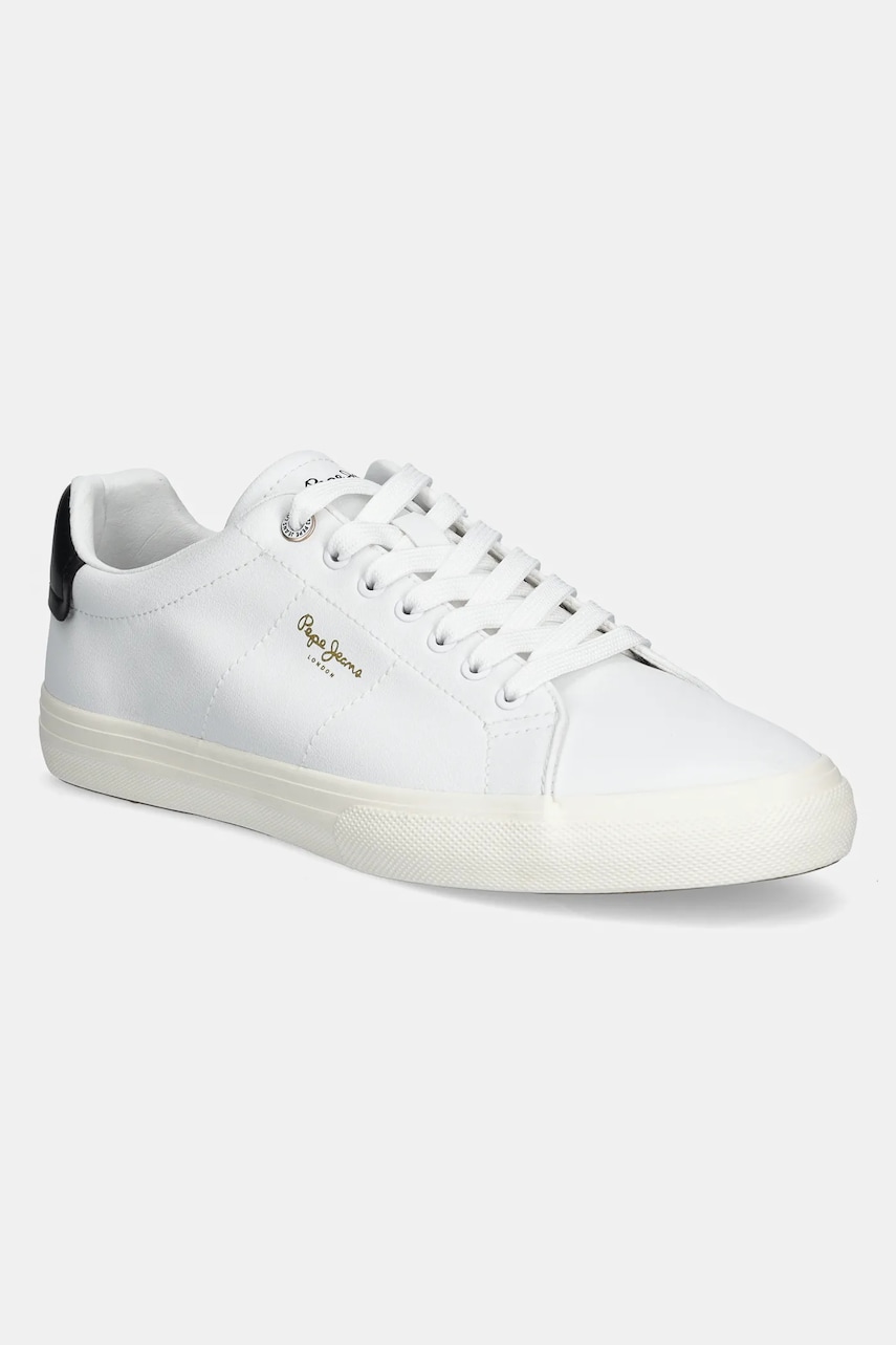 Pepe Jeans sneakers KENTON FRESH M barbati, culoarea alb, PMS31076 Pepe Jeans sneakers KENTON FRESH M barbati, culoarea alb, PMS31076