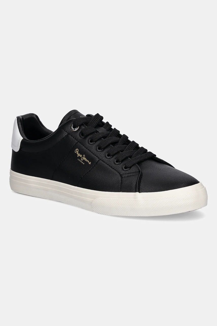 Pepe Jeans sneakers KENTON FRESH M barbati, culoarea negru, PMS31076 Pepe Jeans sneakers KENTON FRESH M barbati, culoarea negru, PMS31076