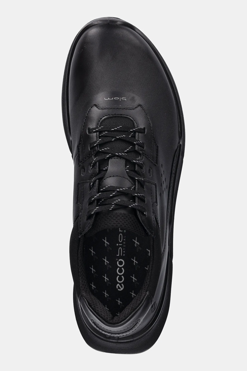 Δερμάτινα αθλητικά παπούτσια Ecco BIOM 2.2 Lea χρώμα: μαύρο, 830764-01001 φωτογραφία