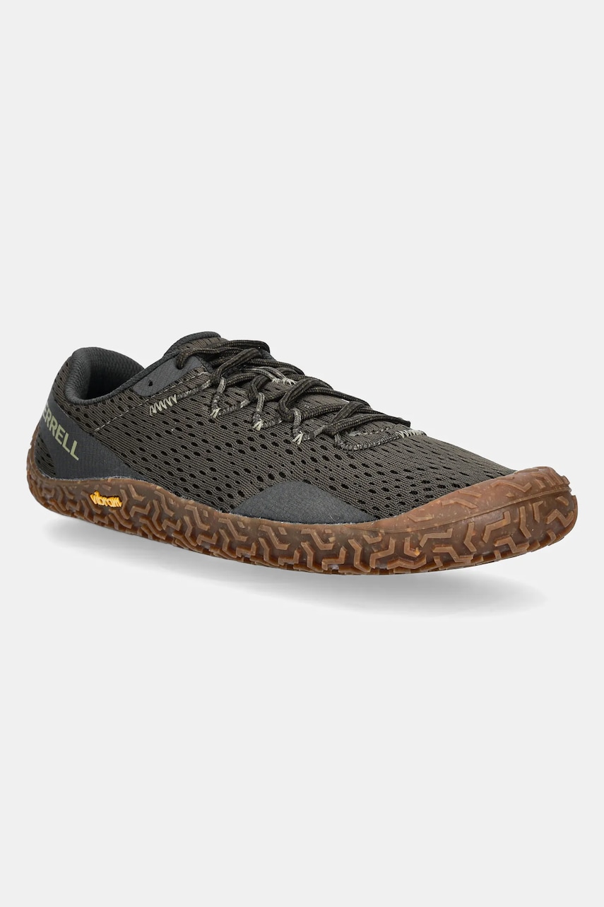 Merrell pantofi Vapor Glove 6 bărbați, culoarea verde, J067665 Merrell pantofi Vapor Glove 6 bărbați, culoarea verde, J067665