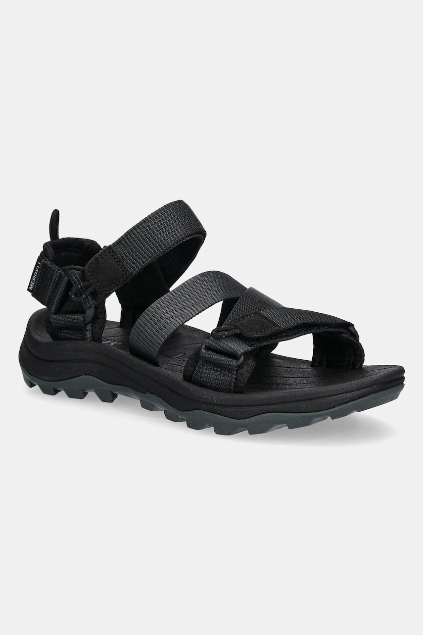 Merrell sandale Speed Fusion Sport RMX barbati, culoarea negru, J007083 Merrell sandale Speed Fusion Sport RMX barbati, culoarea negru, J007083