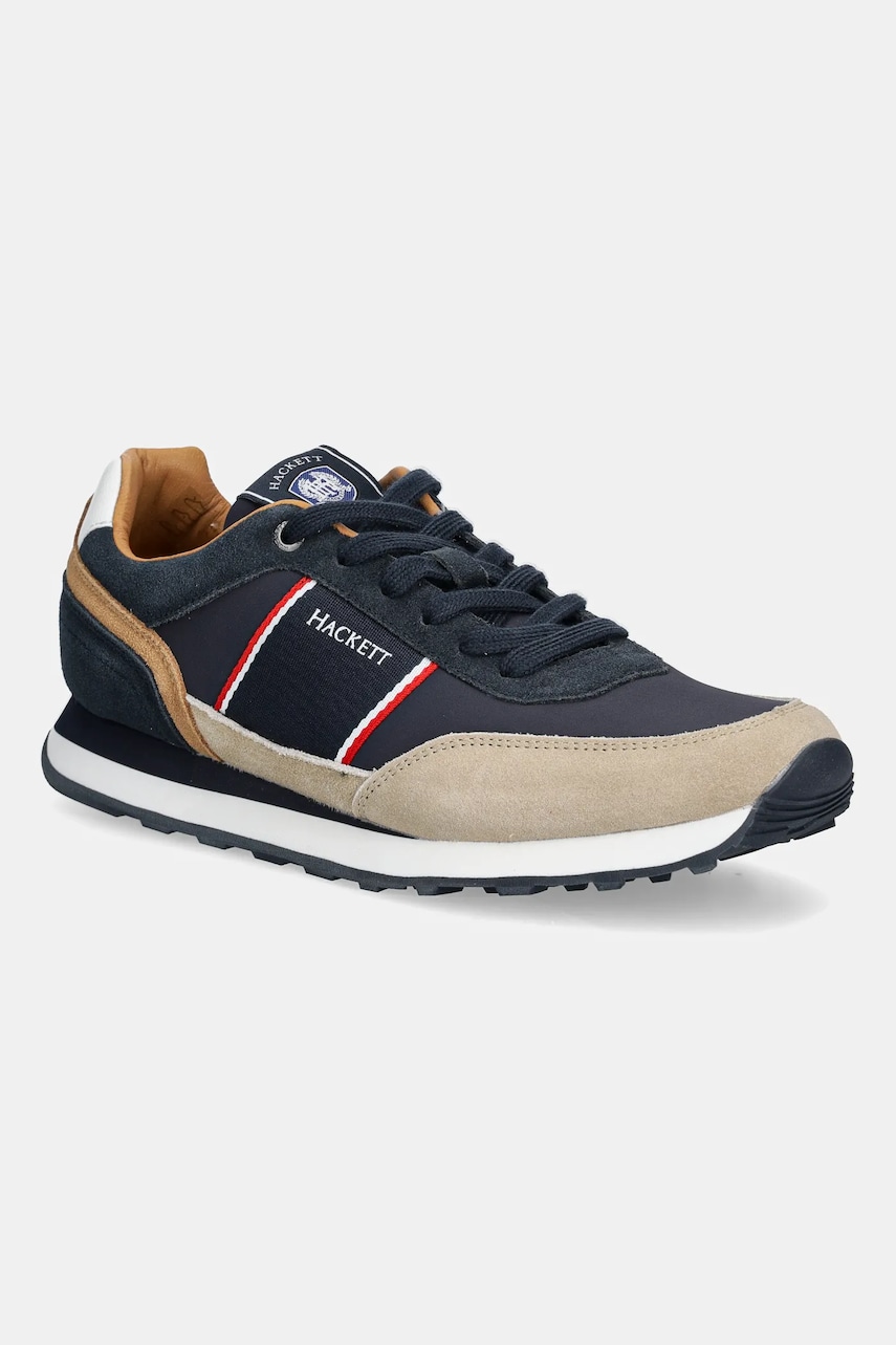 Hackett London Adidasi HENDFOR CLASSIC culoarea bleumarin, HMS21453
