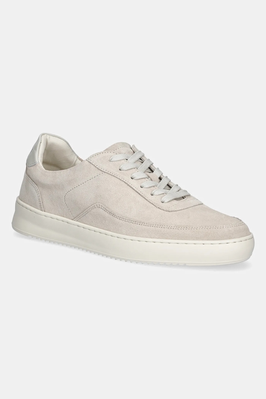 Filling Pieces sneakers din piele intoarsă Mondo Suede Organic barbati, culoarea bej, 46722792203
