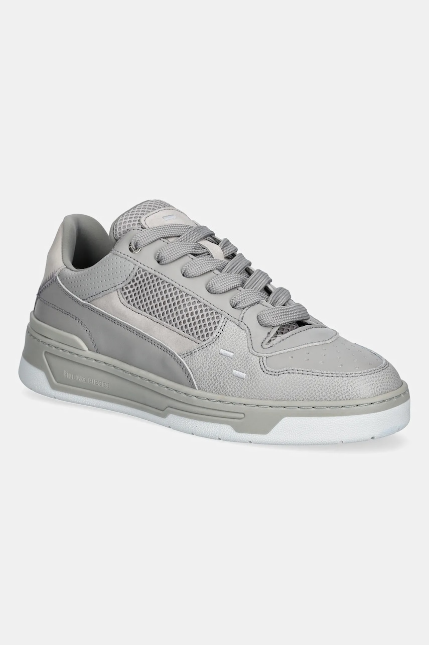 Filling Pieces sneakers din piele Cruiser Crumbs barbati, culoarea gri, 64427541002