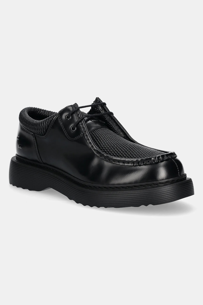 Filling Pieces pantof Moc Derby Reed barbati, culoarea negru, 64578551861