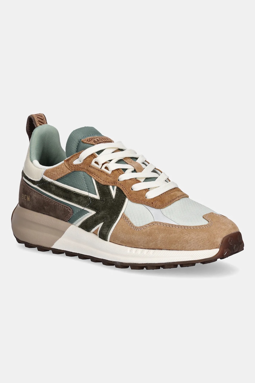 Kaotiko sneakers VANCOUVER bărbați, culoarea maro, AQ002-04-2600